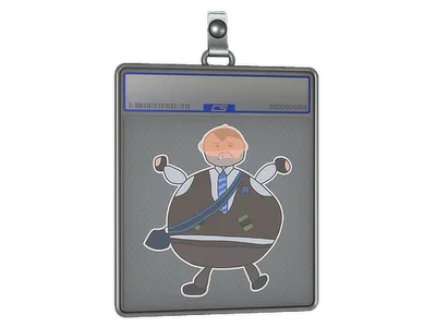 Sticker Slab | Poorly Drawn Number K