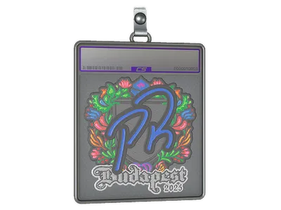 Sticker Slab | PR (Embroidered) | Budapest 2025