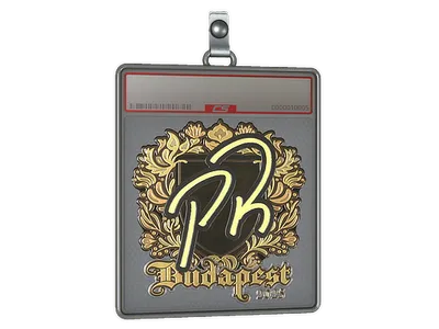 Sticker Slab | PR (Gold) | Budapest 2025