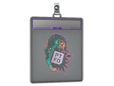 Sticker Slab | PTFO (Holo)