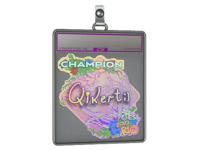 Sticker Slab | qikert (Holo, Champion) | Rio 2022