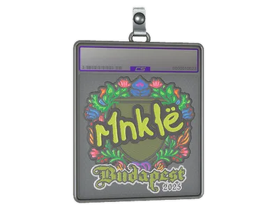 Sticker Slab | r1nkle (Embroidered) | Budapest 2025