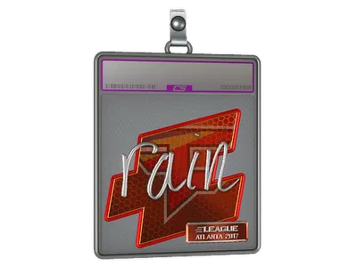 Sticker Slab | rain (Foil) | Atlanta 2017