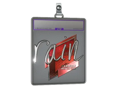 Sticker Slab | rain (Foil) | Boston 2018