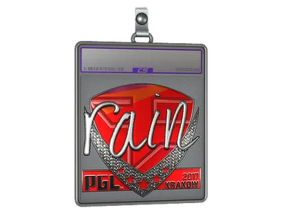 Sticker Slab | rain (Foil) | Krakow 2017