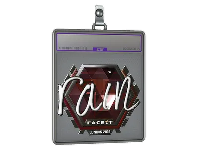 Sticker Slab | rain (Foil) | London 2018