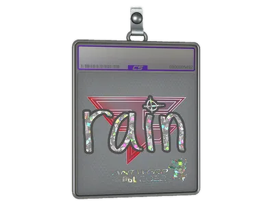 Sticker Slab | rain (Glitter) | Antwerp 2022