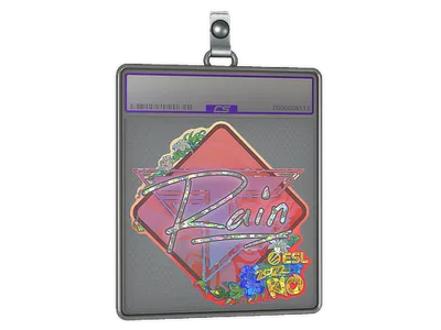 Sticker Slab | rain (Glitter) | Rio 2022