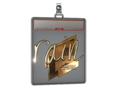 Sticker Slab | rain (Gold) | Boston 2018