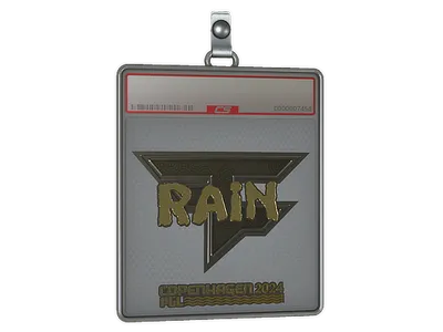 Sticker Slab | rain (Gold) | Copenhagen 2024