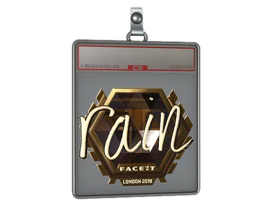 Sticker Slab | rain (Gold) | London 2018