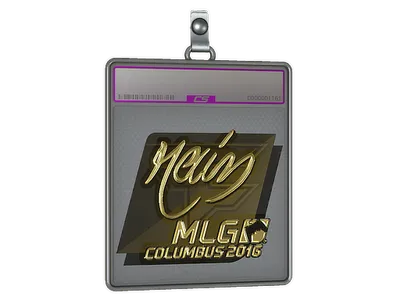 Sticker Slab | rain (Gold) | MLG Columbus 2016