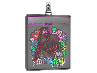 Sticker Slab | rain (Holo) | Budapest 2025