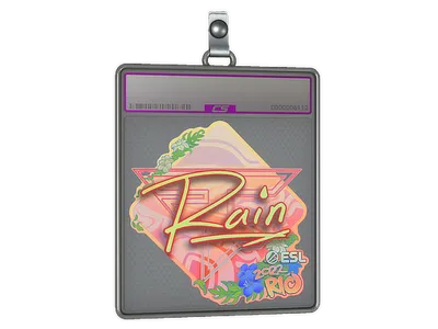 Sticker Slab | rain (Holo) | Rio 2022