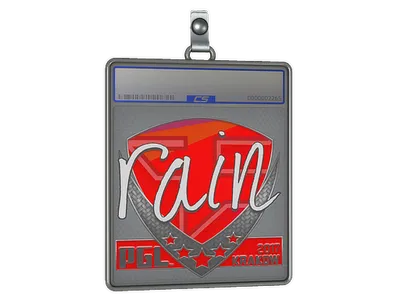 Sticker Slab | rain | Krakow 2017