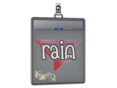 Sticker Slab | rain | Paris 2023