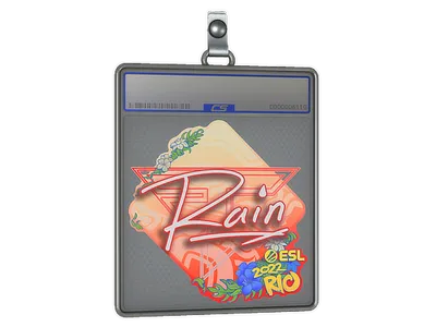Sticker Slab | rain | Rio 2022