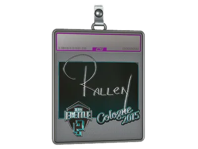 Sticker Slab | rallen (Foil) | Cologne 2015