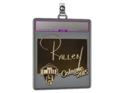 Sticker Slab | rallen (Gold) | Cologne 2015