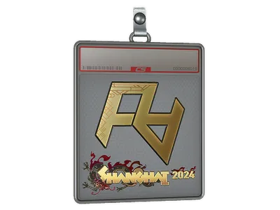 Sticker Slab | Rare Atom (Gold) | Shanghai 2024