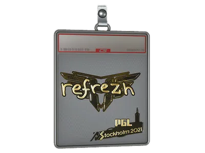 Sticker Slab | refrezh (Gold) | Stockholm 2021