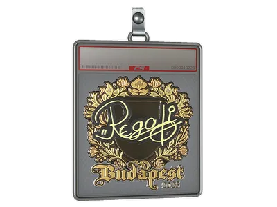 Sticker Slab | regali (Gold) | Budapest 2025