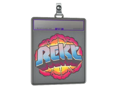 Sticker Slab | Rekt (Holo)