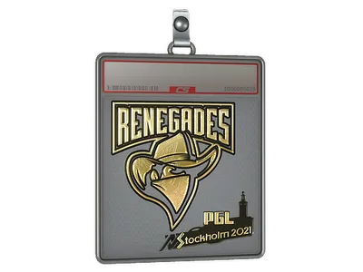Sticker Slab | Renegades (Gold) | Stockholm 2021