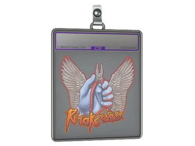 Sticker Slab | Retake Expert (Holo)