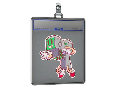 Sticker Slab | Retro Zeus