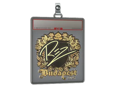 Sticker Slab | REZ (Gold) | Budapest 2025