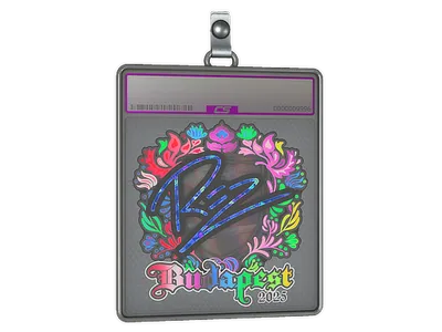 Sticker Slab | REZ (Holo) | Budapest 2025