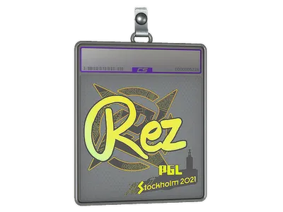 Sticker Slab | REZ (Holo) | Stockholm 2021