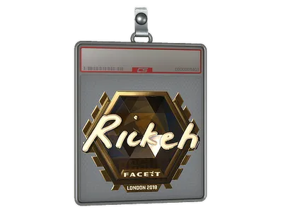 Sticker Slab | Rickeh (Gold) | London 2018