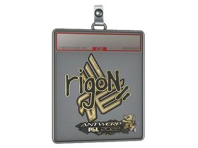 Sticker Slab | rigoN (Gold) | Antwerp 2022