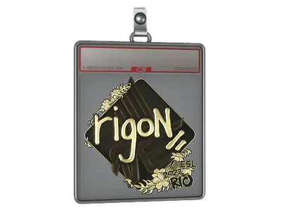 Sticker Slab | rigoN (Gold) | Rio 2022