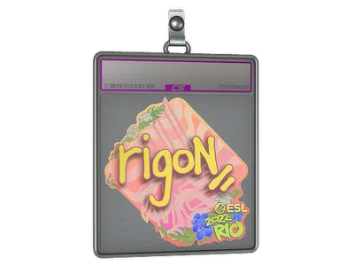 Sticker Slab | rigoN (Holo) | Rio 2022
