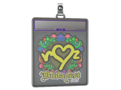 Sticker Slab | ropz (Embroidered) | Budapest 2025