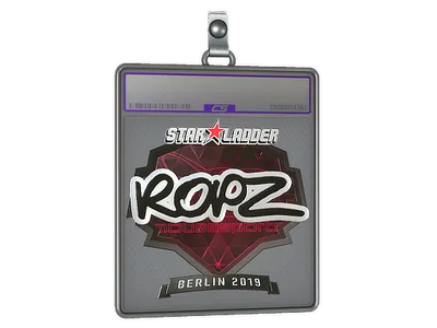 Sticker Slab | ropz (Foil) | Berlin 2019