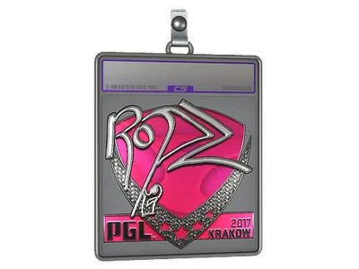 Sticker Slab | ropz (Foil) | Krakow 2017