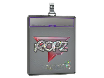 Sticker Slab | ropz (Glitter) | Antwerp 2022