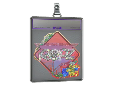 Sticker Slab | ropz (Glitter) | Rio 2022