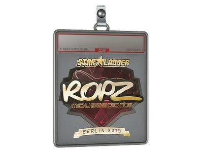 Sticker Slab | ropz (Gold) | Berlin 2019