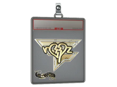 Sticker Slab | ropz (Gold) | Paris 2023