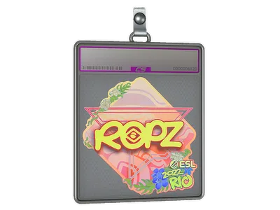 Sticker Slab | ropz (Holo) | Rio 2022