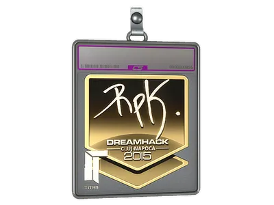 Sticker Slab | RpK (Gold) | Cluj-Napoca 2015