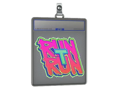 Sticker Slab | Run T, Run