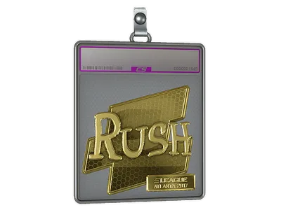 Sticker Slab | RUSH (Gold) | Atlanta 2017