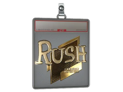 Sticker Slab | RUSH (Gold) | Boston 2018