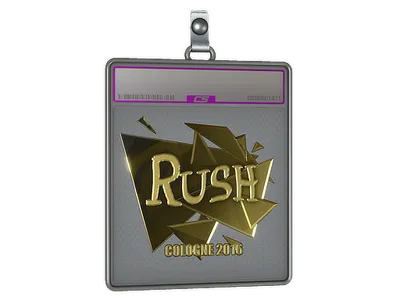 Sticker Slab | RUSH (Gold) | Cologne 2016